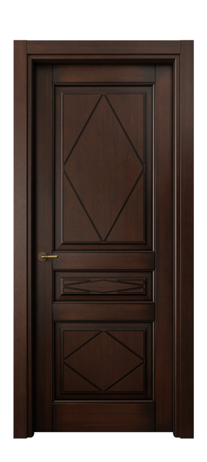 Межкомнатная дверь Тоскана Ромбо 6345 Бук тёмный с патиной  Цена 122899 ₽ | Volhovec