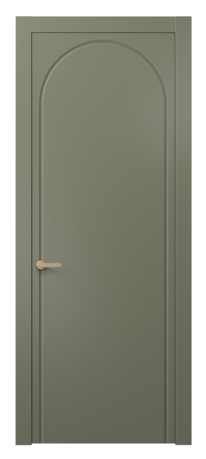 Межкомнатная дверь Альба АКП 8647 Матовый оливковый тёмный  Цена 53499 ₽ | Volhovec