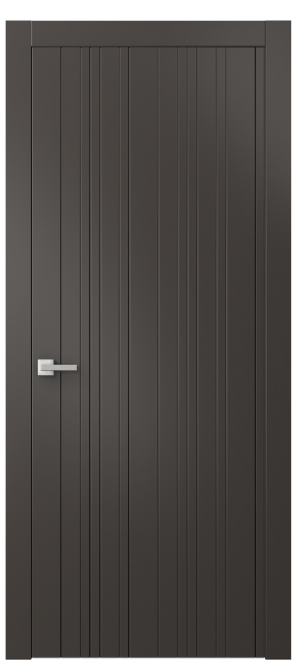 Межкомнатная дверь Линия 8051 Матовый антрацит  Цена 57799 ₽ | Volhovec