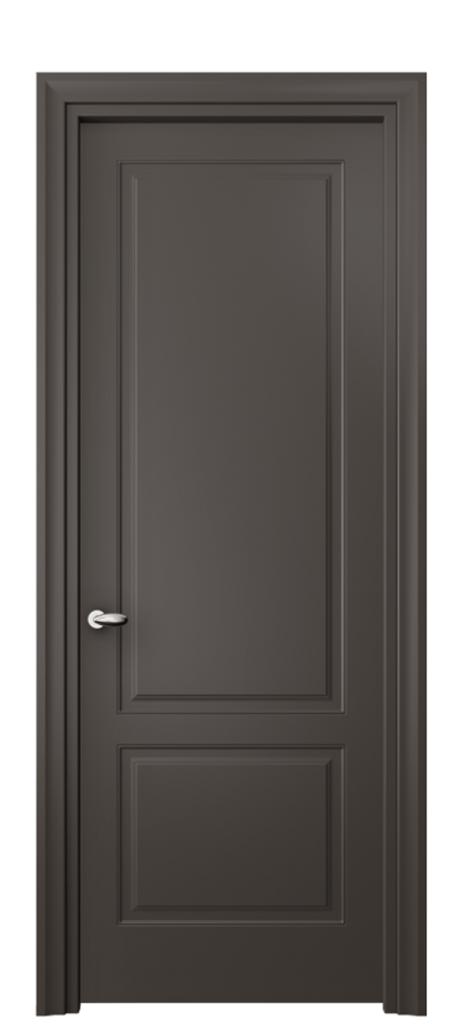 Дверь межкомнатная Esse 8551 Матовый антрацит Фигурный универсальный наличник МАН Цена 42399 ₽ Наличники уже входят в базовый комплект. Фабрика дверей Волховец 8 (800) 551 43 19 Межкомнатная дверь Esse 8551 Матовый антрацит Цена 42399 ₽ | Volhovec