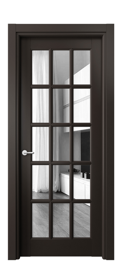 Дверь межкомнатная Toscana Grigliato 6311 Бук антрацит Двустороннее зеркало, триплекс Гладкий наличник БАН Цена 17961240 so'm Наличники уже входят в базовый комплект. Фабрика дверей Волховец 8 (800) 551 43 19 Межкомнатная дверь Toscana Grigliato 6311 Бук антрацит Двустороннее зеркало, триплекс Цена 17961240 so'm | Volhovec