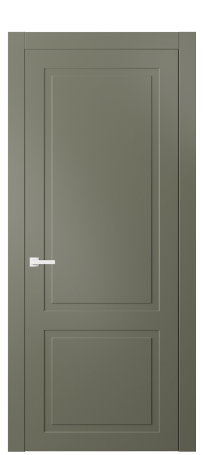 Межкомнатная дверь Neo Classic 8002 Матовый оливковый тёмный  Цена 52890 ₽ | Volhovec