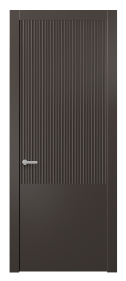 Дверь межкомнатная Альба 8646 Матовый антрацит Гладкий компланарный наличник МАН Цена 47999 ₽ Наличники уже входят в базовый комплект. Фабрика дверей Волховец 8 (800) 551 43 19 Межкомнатная дверь Альба 8646 Матовый антрацит Цена 47999 ₽ | Volhovec