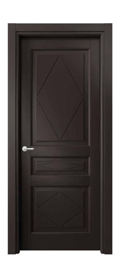 Межкомнатная дверь Тоскана Ромбо 6345 Матовый антрацит  Цена 104899 ₽ | Volhovec
