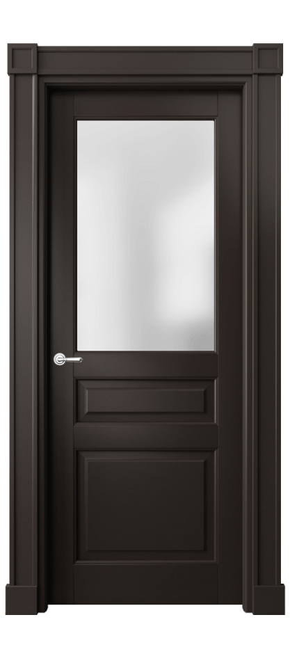 Дверь межкомнатная Тоскана Плано 6304 Матовый антрацит Сатинированное стекло Гладкие пилястры с квадратными розетками МАН Цена 131839 ₽ Наличники уже входят в базовый комплект. Фабрика дверей Волховец 8 (800) 551 43 19 Межкомнатная дверь Тоскана Плано 6304 Матовый антрацит Сатинированное стекло Цена 131839 ₽ | Volhovec