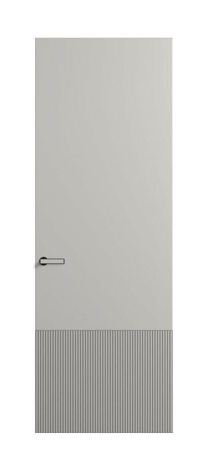 Межкомнатная дверь Вельвет 8202 Матовый серый. Цена 64969  | Volhovec