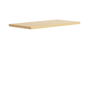 Письменный стол без опор ванильный дуб