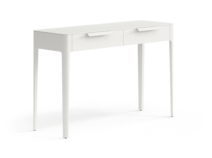 Мебель Консоль Piega 2 ящика. Цвет Матовый тёплый серый. Материал Гладкая эмаль. Коллекция Консоль Piega 2 ящика. Фото. Мебель Консоль Piega 2 ящика. Цвет Матовый тёплый серый. Материал Гладкая эмаль. Коллекция Консоль Piega 2 ящика. Картинка.