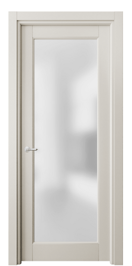 Дверь межкомнатная 6300 МОС САТ. Цвет Матовый облачно-серый. Материал Гладкая эмаль. Коллекция Тоскана Ромбо. Картинка.