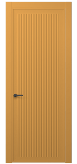 Дверь межкомнатная 8642 Пастельно-жёлтый RAL 1034. Цвет RAL Пастельно-жёлтый RAL 1034. Материал Гладкая эмаль. Коллекция Альба. Картинка.