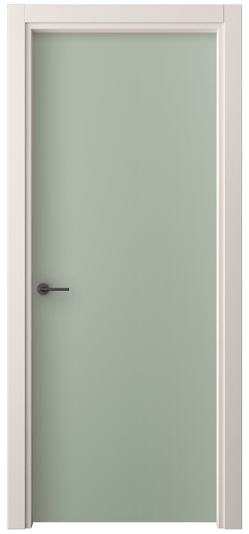 Дверь межкомнатная 0010 ПЭСО. Цвет ПЭТ светло-оливковый. Материал ПЭТ. Коллекция Freedom. Картинка.