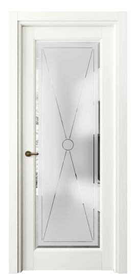 Межкомнатная дверь 6300 БЖМ Сатинированное стекло с гравировкой и фацетом. Цвет Бук жемчуг. Материал Массив бука эмаль. Коллекция Toscana Litera. Фото. Дверь межкомнатная 6300 БЖМ Сатинированное стекло с гравировкой и фацетом. Цвет Бук жемчуг. Материал Массив бука эмаль. Коллекция Toscana Litera. Картинка.