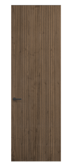 Дверь межкомнатная 0021 ОМДМ . Цвет Орех медный матовый. Материал Шпон Naturwood. Коллекция Select. Картинка.