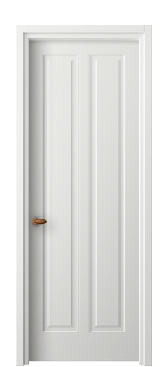 Дверь межкомнатная 8511 МССР. Цвет Матовый светло-серый. Материал Гладкая эмаль. Коллекция Esse. Картинка.