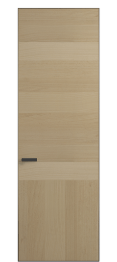 Дверь межкомнатная ПУ 0204 ЭВБМ Эвкалипт бежевый матовый. Цвет Эвкалипт бежевый матовый. Материал Шпон эвкалипта НатурВуд. Коллекция Рифт. Картинка.