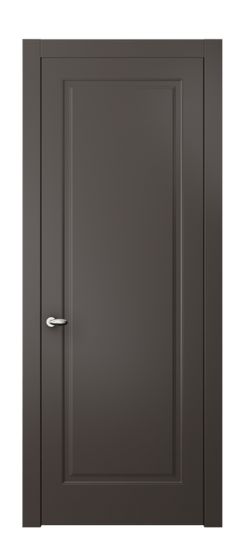 Дверь межкомнатная АКП 8501 МАН Матовый антрацит. Цвет Матовый антрацит. Материал Гладкая эмаль. Коллекция Эссе. Картинка.