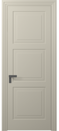 Дверь межкомнатная АКП 8331 МБСР. Цвет Матовый бежево-серый. Материал Гладкая эмаль. Коллекция Rocca. Картинка.