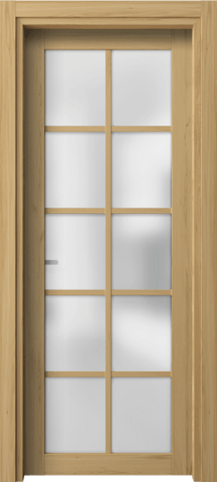 Дверь межкомнатная 2106 СЛВ САТ. Цвет Солнечный вяз. Материал Ламинатин. Коллекция Neo. Картинка.