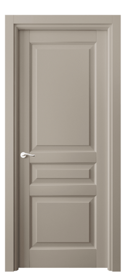 Дверь межкомнатная 0711 МБСК. Цвет Матовый бисквитный. Материал Гладкая эмаль. Коллекция Лигнум. Картинка.