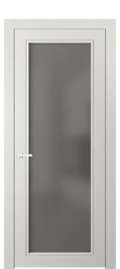 Межкомнатная дверь 8000 МСР СЕР САТ. Цвет Матовый серый. Материал Гладкая эмаль. Коллекция Neo Classic. Фото. Дверь межкомнатная 8000 МСР СЕР САТ. Цвет Матовый серый. Материал Гладкая эмаль. Коллекция Neo Classic. Картинка.