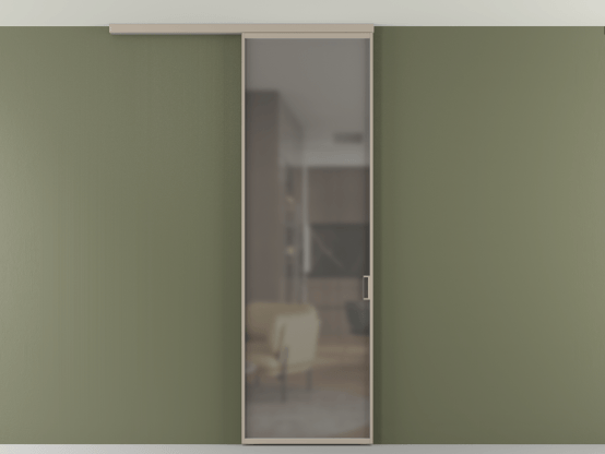 Алюминевая перегородка АЛПР 040.01_АБСК_Серый сатин триплекс_new. Цвет Алюминий бисквитный. Материал Алюминий в эмали. Коллекция Перегородка Формато вдоль стены на потолок 1 створка. Фото. Алюминевая перегородка АЛПР 040.01_АБСК_Серый сатин триплекс_new. Цвет Алюминий бисквитный. Материал Алюминий в эмали. Коллекция Перегородка Формато вдоль стены на потолок 1 створка. Картинка.