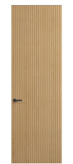 Дверь межкомнатная АКУ 0019 ДЗЛМ. Цвет Дуб золотой матовый. Материал Шпон НатурВуд. Коллекция Селект. Картинка.