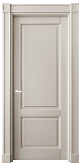 Дверь межкомнатная 6303 МСБЖ . Цвет Матовый светло-бежевый. Материал Гладкая эмаль. Коллекция Тоскана Плано. Картинка.