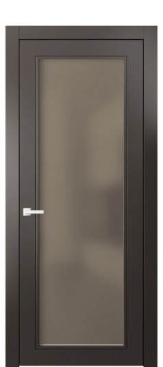 Межкомнатная дверь 8000 МАН БР САТ. Цвет Матовый антрацит. Материал Гладкая эмаль. Коллекция Neo Classic. Фото. Дверь межкомнатная 8000 МАН БР САТ. Цвет Матовый антрацит. Материал Гладкая эмаль. Коллекция Neo Classic. Картинка.
