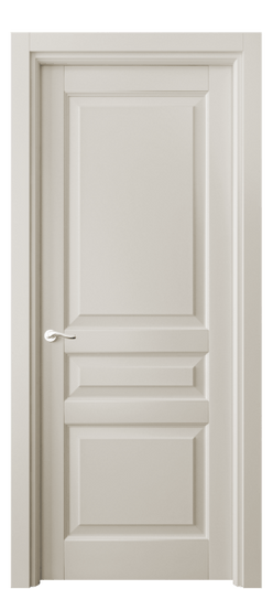 Дверь межкомнатная 0711 МОС . Цвет Матовый облачно-серый. Материал Гладкая эмаль. Коллекция Лигнум. Картинка.