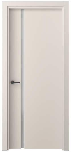 Дверь межкомнатная 4222 ПЭПБ САТ. Цвет ПЭТ пудровый бежевый. Материал ПЭТ. Коллекция Freedom. Картинка.