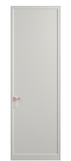 Дверь межкомнатная 7501 МСР. Цвет Матовый серый. Материал Гладкая эмаль. Коллекция Софтформ. Картинка.