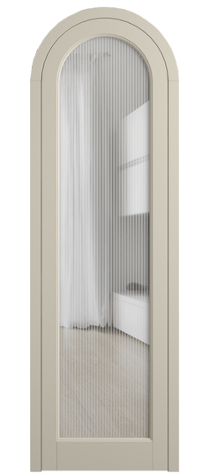Дверь межкомнатная 6814 МБСР MORU. Цвет Матовый бежево-серый. Материал Гладкая эмаль. Коллекция Palazzo. Картинка.