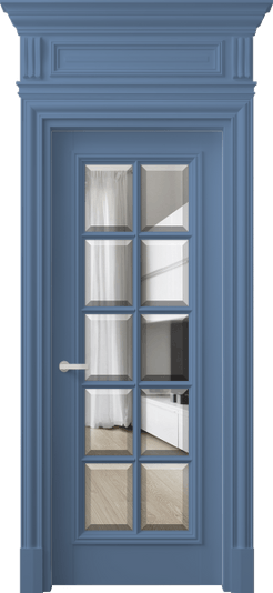 Дверь межкомнатная 7310 NCS S 3030-R80B. Цвет NCS NCS S 3030-R80B. Материал Массив бука эмаль. Коллекция Antique. Картинка.