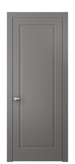Дверь межкомнатная АКП 8501 МКЛС Матовый классический серый. Цвет Матовый классический серый. Материал Гладкая эмаль. Коллекция Esse. Картинка.