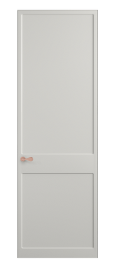 Дверь межкомнатная 7521 МСР. Цвет Матовый серый. Материал Гладкая эмаль. Коллекция Софтформ. Картинка.