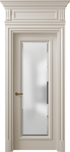 Дверь межкомнатная 7300 БСБЖ САТ-Ф. Цвет Бук светло-бежевый. Материал Массив бука эмаль. Коллекция Antique. Картинка.