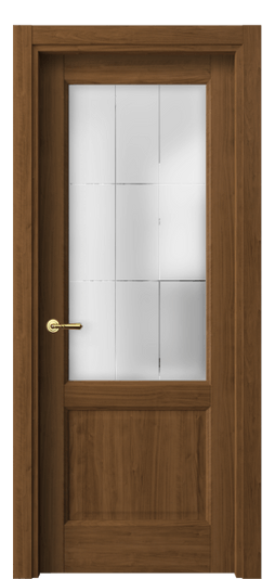 1422 ЛОР Cатинированное стекло лофт