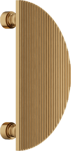 ЭЛЕОНОРА КУРВО Матовое золото PVD