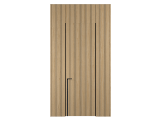 Панели для отделки стен Стеновая панель Фрезерованные Дуб золотой матовый рифт. Цвет Дуб золотой матовый рифт. Материал Радиальный шпон Naturwood. Коллекция Фрезерованные. Картинка.