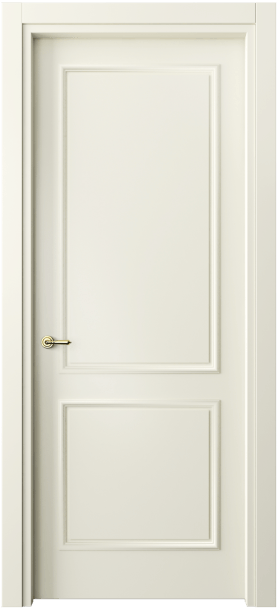 Дверь межкомнатная 8121 ММБ. Цвет Матовый молочно-белый. Материал Гладкая эмаль. Коллекция Paris. Картинка.
